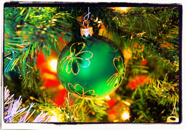 A Christmas tree decoration A Christmas tree decoration