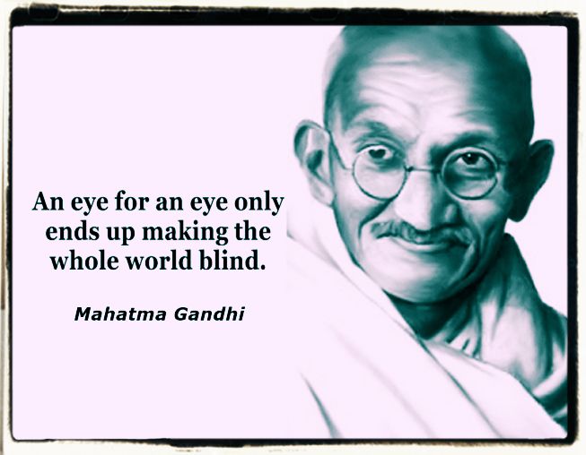 Gandhi quote on peace Gandhi quote on peace