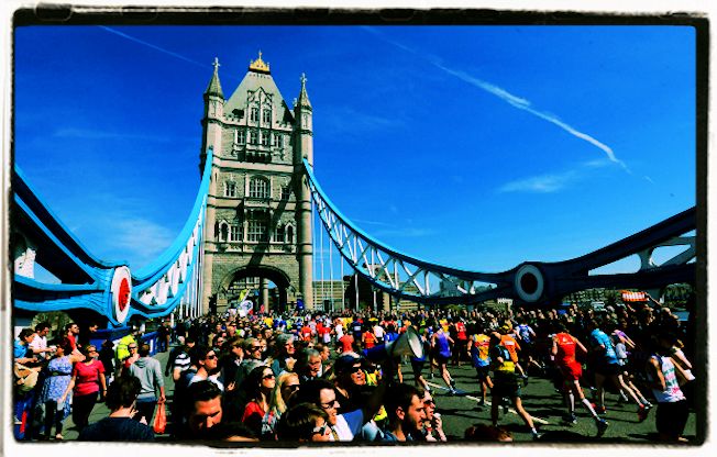 London marathon race London marathon race