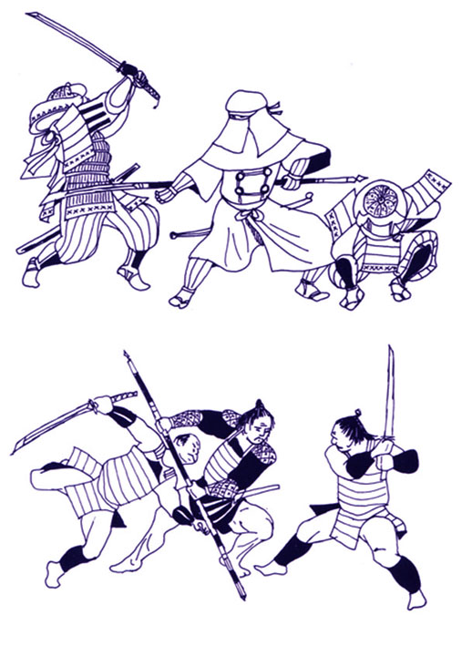 Samurai in action