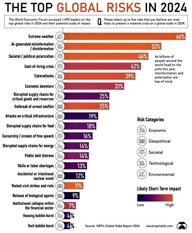 World top global risks World top global risks